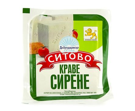 Ситово краве сирене кутия 900 г