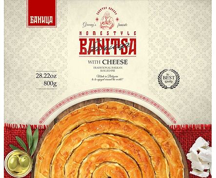 Country bakery вита баница със сирене 800 г