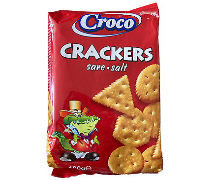 Димаго Бисквити солени Кроко шунка 100 г