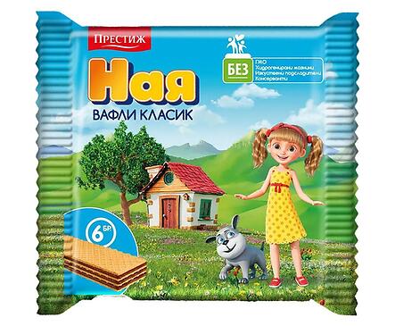 Ная Вафли 6 ца 140 г