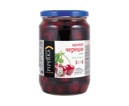Пиперка Компот от череши 680 г