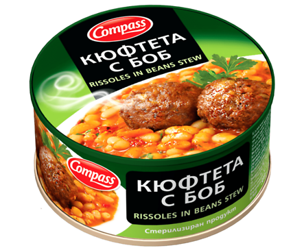 Компас Кюфтета с боб 300 г