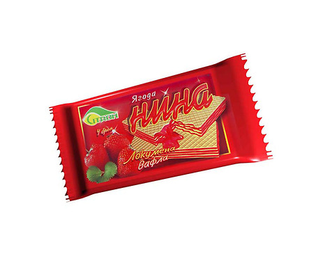 Вафла Нина локуменa ягода 55 г