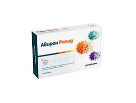 Авирон Рапид при грип и вирусни инфекции х 24 таблетки Neopharm 100 г