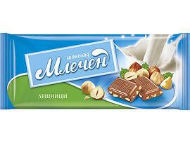 Млечен шоколад с лешници 80 г