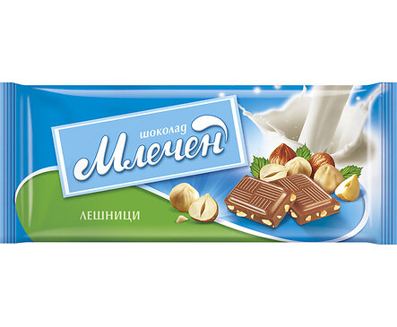 Млечен шоколад с лешници 80 г