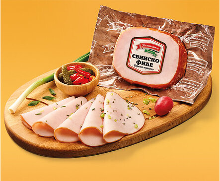 Деликатес Житница Свинско филе Варено пушено вакуум 200 г