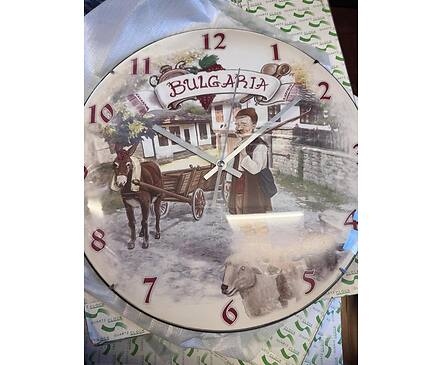Часовник Българско село 30 см