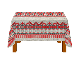 Покривка за маса щампа Родопска серия 10040см