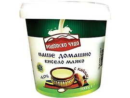 Родопско чудо Кисело мляко с каймак 4 10 кг
