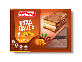 Перун Суха паста с мед и канела 240 г