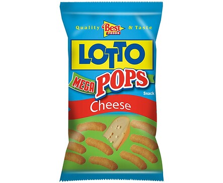 Лото Снакс мега попс сирене 78 г