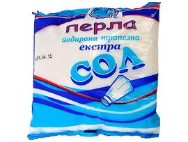 Трапезна сол йодирана Перла 10 кг