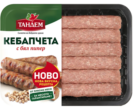 Тандем кебапчета с бял пипер 960 г