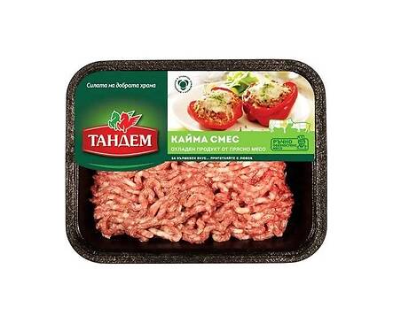 Тандем кайма микс свинско и телешко 450 г