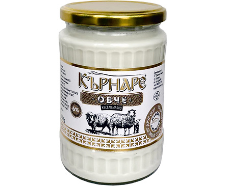 Кърнаре кисело мляко овче стъкло 530 г
