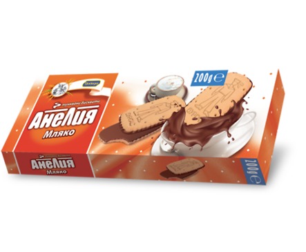 Победа Бисквити Анелия с мляко 200 г