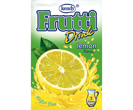Frutti разтворима напитка лимон без захар за 2л сок 9 г