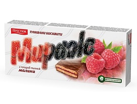 Мираж Бисквити с Плодов Крем Малина 200 г
