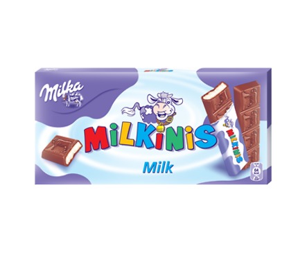Милка шоколад Milkinis с калций 100 г