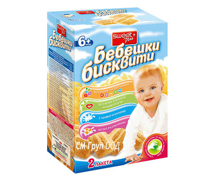 Sweet Бебешки бисквити 240 г