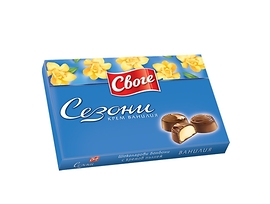 Бонбони Сезони Ванилия шоколадови 160 г
