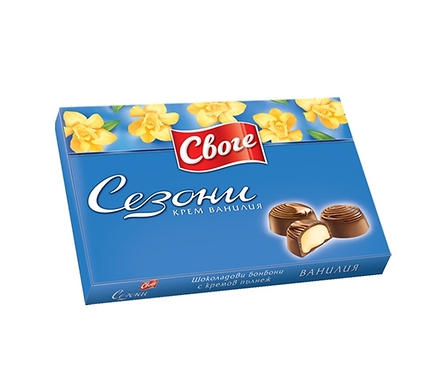 Бонбони Сезони Ванилия шоколадови 160 г