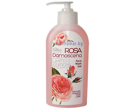 Билка Гел за измиване на лице Роза дамасцена 200 г