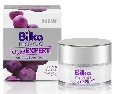 Билка Подмладяващ крем за лице Мавруд 40 г