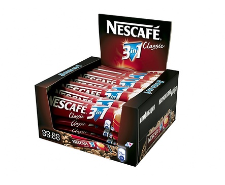 Нестле Кафе Нескафе 3 в 1 18 г кутия 28 бр