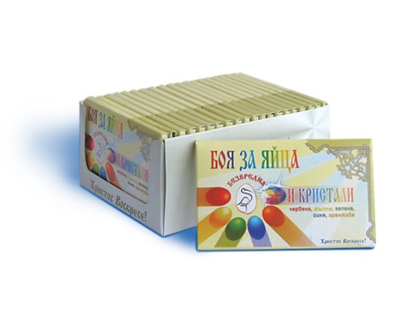 Метма Боя за яйца 5 цвятакристали Метма 12 г