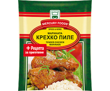 Меркурий марината крехко пиле 20 г