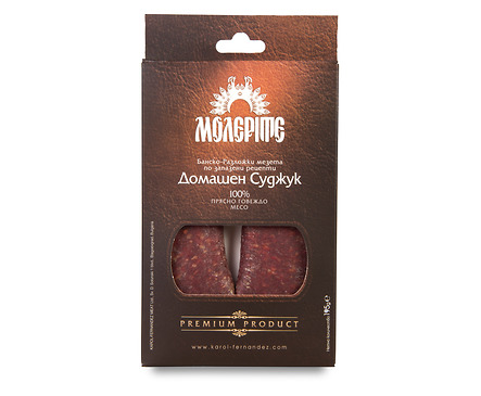 КФМ Молерите домашен суджук от прясно говеждо 100 170 г