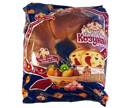 Кейк мания Козунак плодове стафиди и локум 450 г