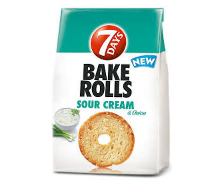Bake Rolls сметана и лук 80 г кутия 12 бр